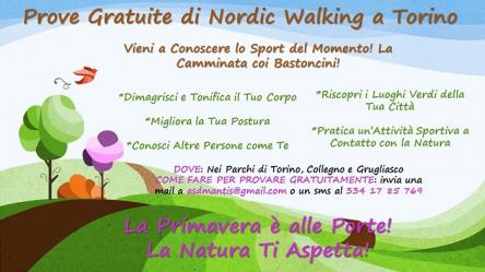 Nordic Walking Prove Gratuite Torino