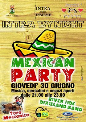 Intra by night Mexican Party