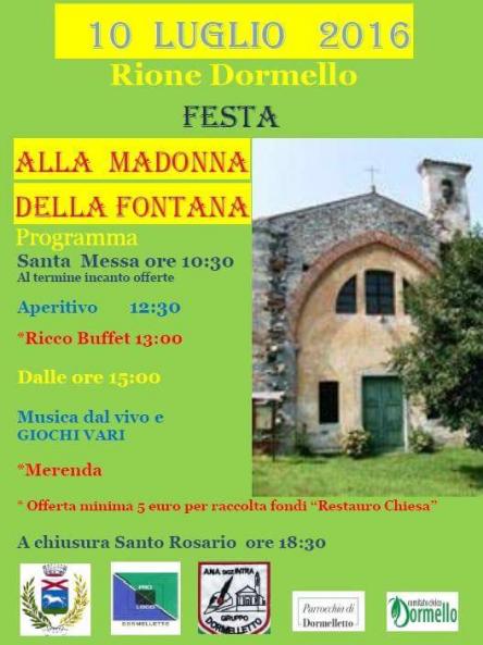 festa Madonna Fontana