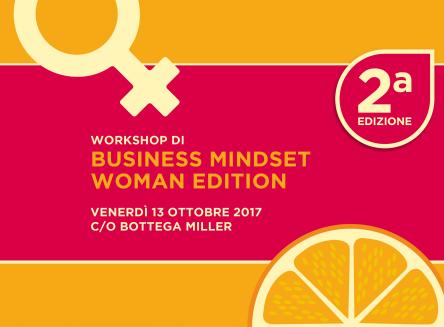 Workshop di Business Mindset | Woman Edition | 2° Edizione
