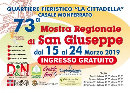 73° Mostra Regionale di San Giuseppe 2019