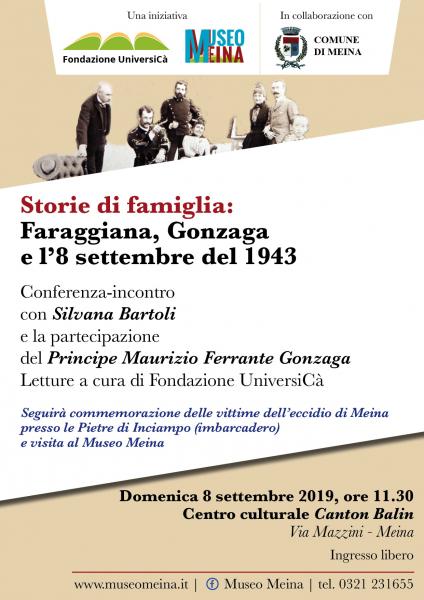 Storie di famiglia: Faraggiana, Gonzaga e l'8 settembre 1943