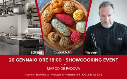 Il foodblogger Marco De Padova insaporisce uno special event dedicato alla moda e alla cucina