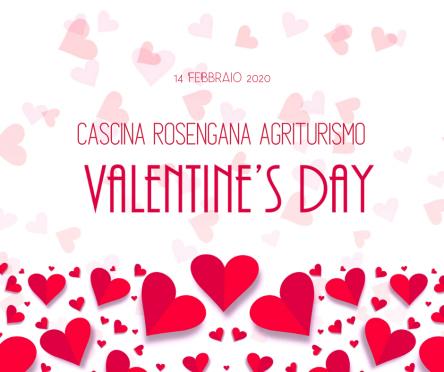 Valentine day's 2020 at Cascina Rosengana