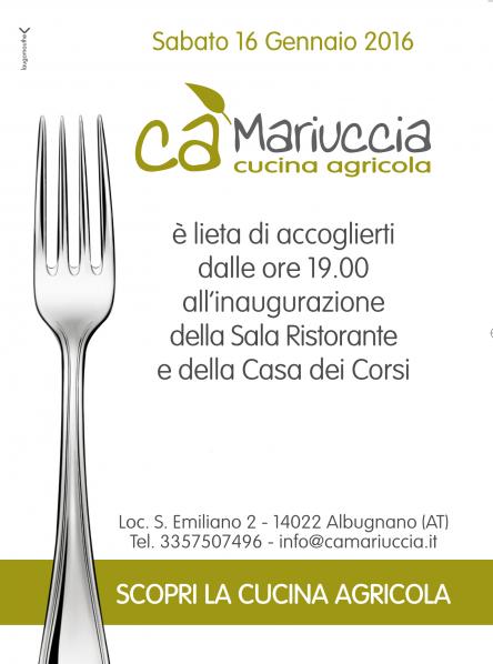 Inaugurazione Ca' Mariuccia
