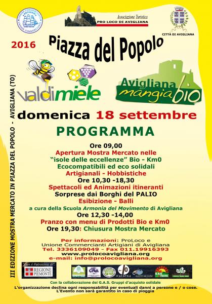 MangiaBio e Valdimiele 2016
