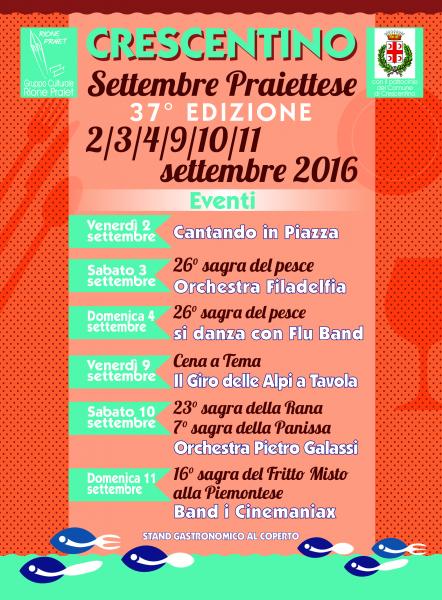 SETTEMBRE PRAIETTESE