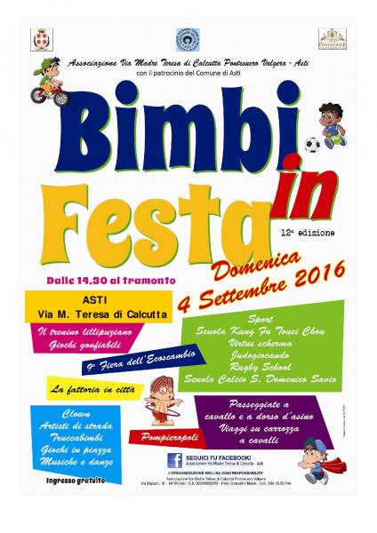 Bimbi in Festa 2016