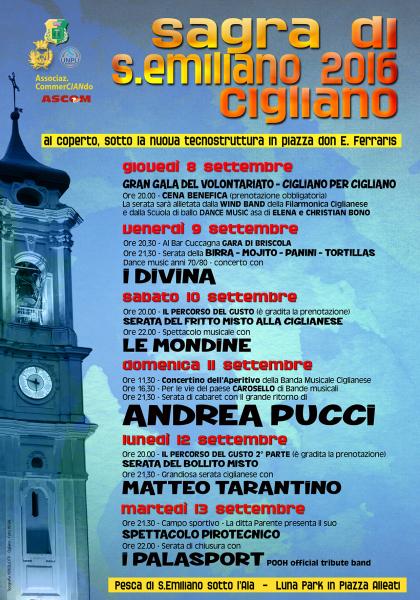 SAGRA DI SANT'EMILIANO 2016