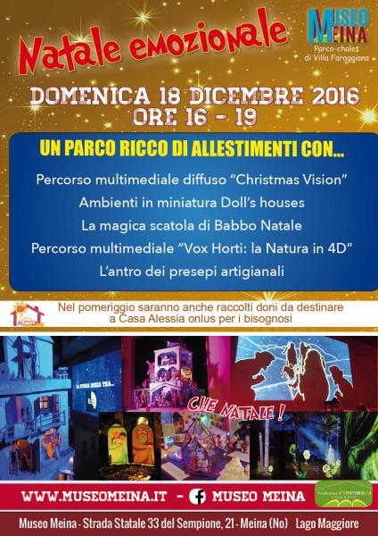 SUL LAGO MAGGIORE IL PARCO SUL NATALE
