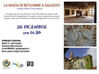 La magia di Betlemme a Saluzzo