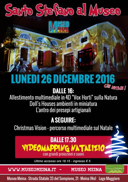 VIDEOMAPPING AL MUSEO MEINA PER SANTO STEFANO