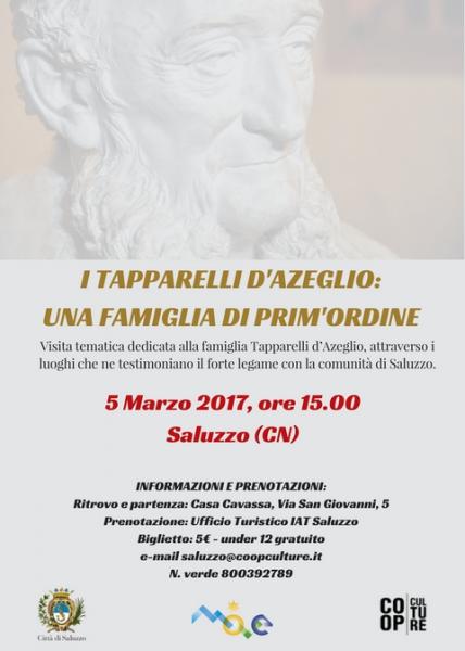 #domenicalmuseo con [CoopCulture] - I Tapparelli d'Azeglio: una famiglia di prim'ordine