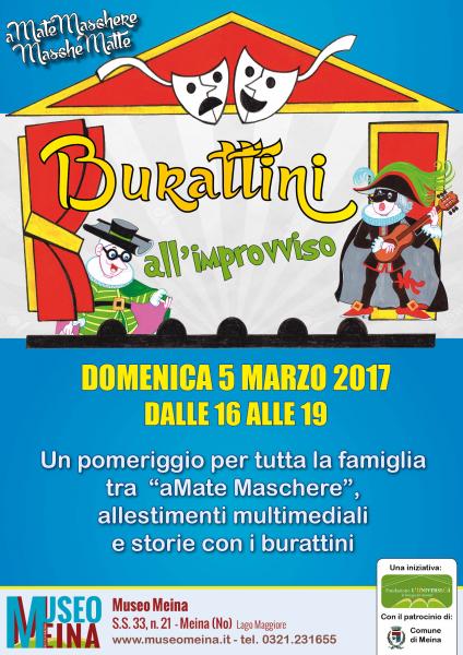 BURATTINI ALL'IMPROVVISO AL MUSEO MEINA