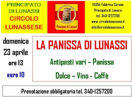 La Panissa di Lunassi