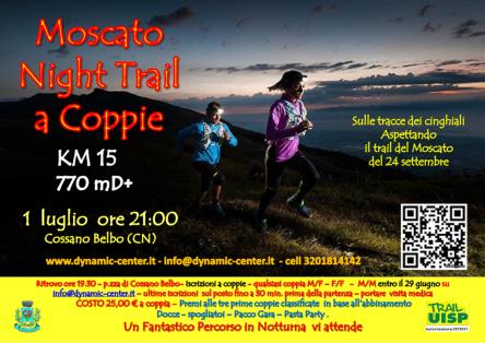 Moscato night trail a coppie