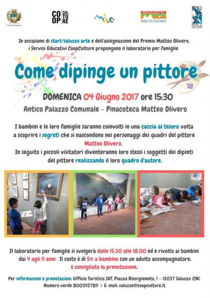 Laboratorio per famiglie nei musei di Saluzzo