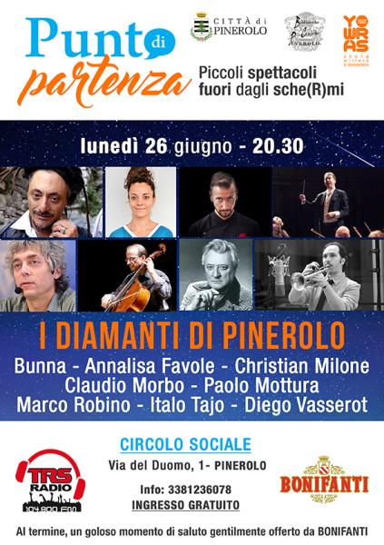 I DIAMANTI DI PINEROLO - Punto di partenza