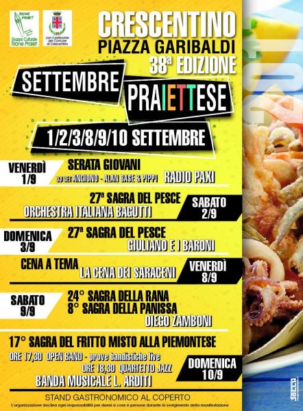 SETTEMBRE PRAIETTESE 2017