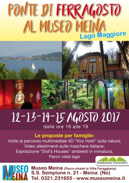 Ponte di ferragosto per famiglie al Museo Meina