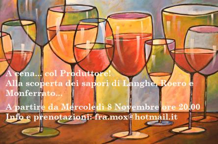 A cena...col Produttore!