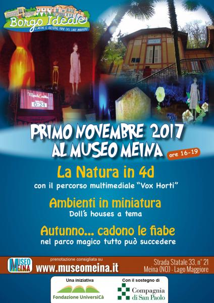 PRIMO NOVEMBRE PER FAMIGLIE AL MUSEO MEINA