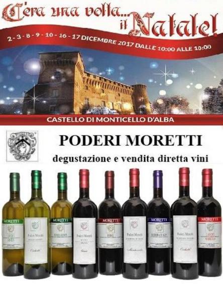 C'ERA UNA VOLTA IL... NATALEAL CASTELLO DI MONTICELLO D’ALBA CN – 2,3,8,9,10,16,17 Dicembre 2017