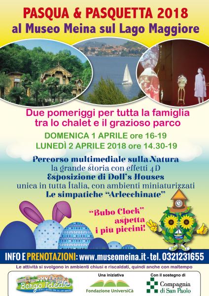 PASQUA E PASQUETTA 2018 PER FAMIGLIE SUL LAGO MAGGIORE