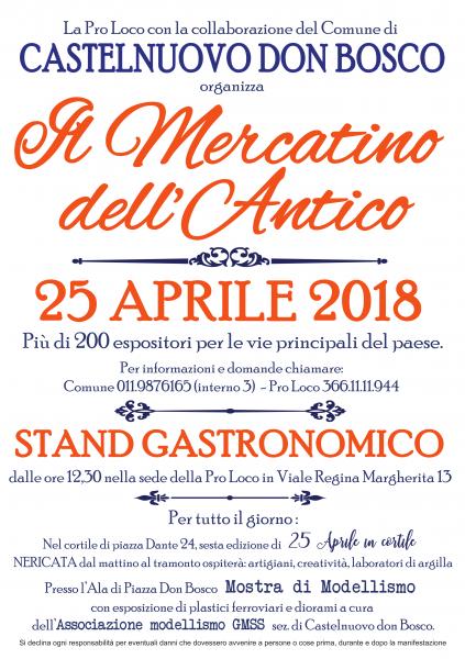 MERCATINO DELL’ANTICO 2018
