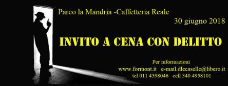 Apericena con Delitto al Parco la Mandria