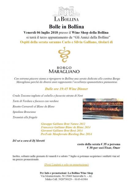 Bolle in BoLLiNa – Borgo Maragliano Day
