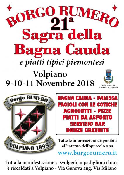 21.ma Sagra della Bagna Cauda - Volpiano (TO)