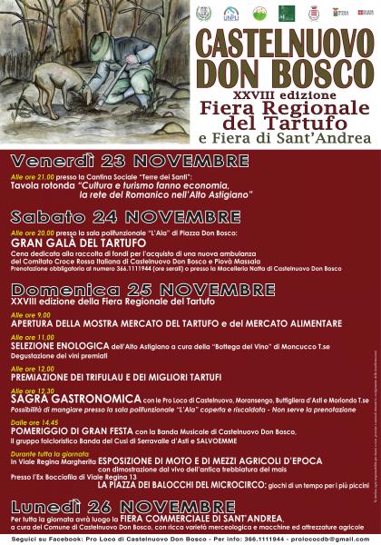 XXVIII edizione della Fiera Regionale del Tartufo