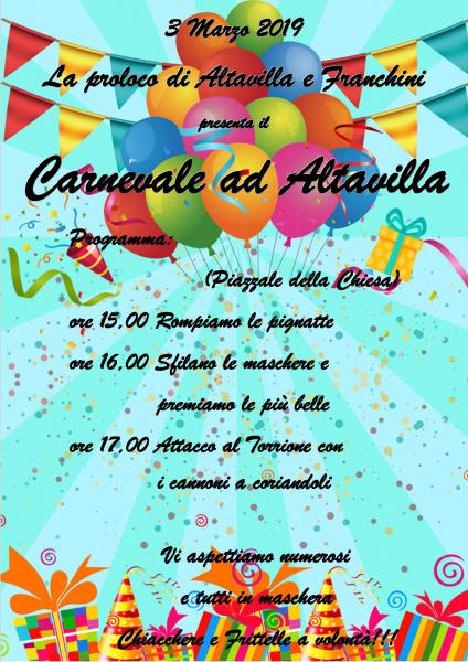 Carnevale ad Altavilla