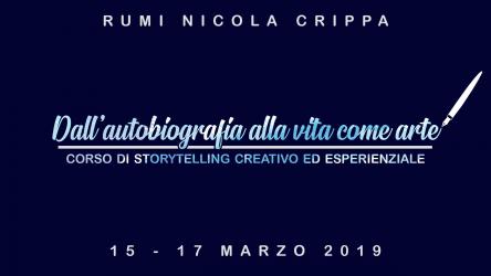 Dall'autobiografia alla vita come arte - Corso di storytelling creativo ed esperienziale