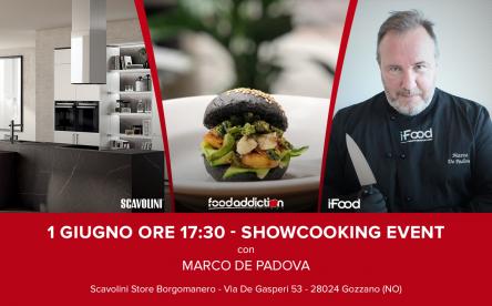 Il nuovo panino “Hole-in-one” protagonista  dello show-cooking a Gozzano
