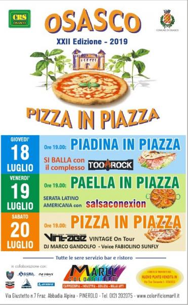 PIZZA IN PIAZZA 22^ EDIZIONE