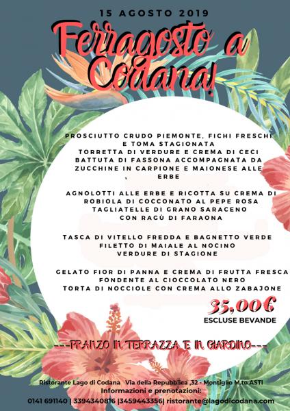 Ferragosto al Ristorante Lago di Codana