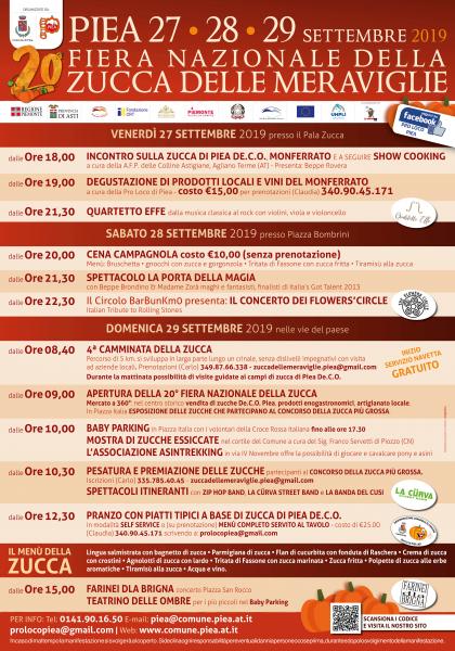 20a FIERA NAZIONALE DELLA ZUCCA