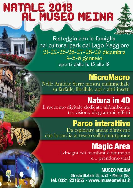 Natale multimediale al Museo Meina: aperture straordinarie  dei percorsi interattivi del cultural pa