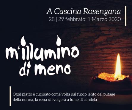 M'illumino di meno 2020