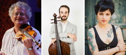 Il grande violinista Irvine Arditti in concerto in trio