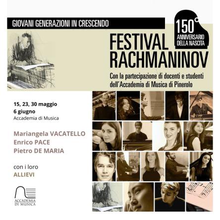 Festival Rachmaninov con il grande pianista Pietro De Maria e allievi