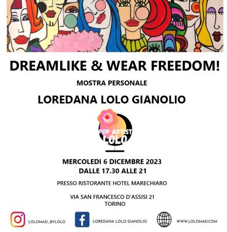 DREAMLIKE & WEAR FREEDOM!