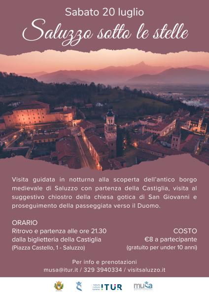Saluzzo sotto le stelle