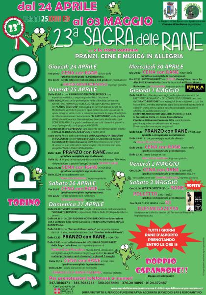 sagra delle rane 2025 23° edizione