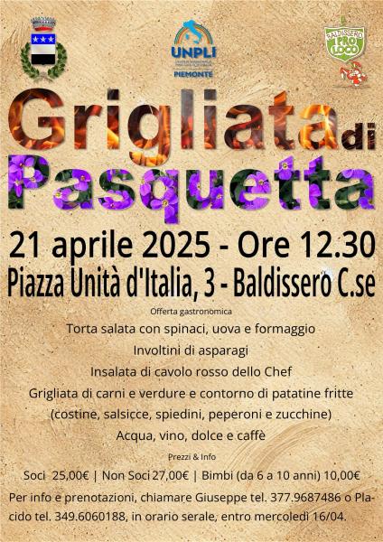 Grigliata di Pasquetta 2025
