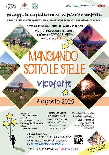 MANGIANDO SOTTO LE STELLE