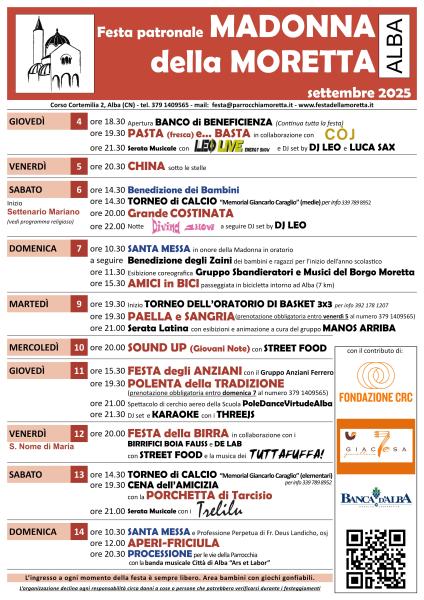 FESTA DELLA MORETTA 2025
