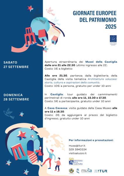Giornate Europee del Patrimonio 2025 nei Musei di Saluzzo